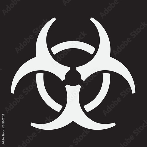 biohazard sign vector