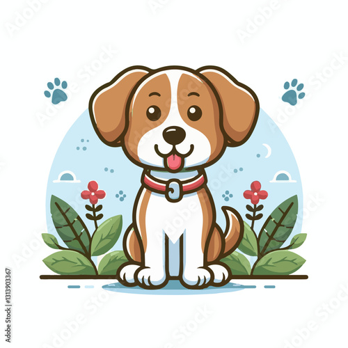pet, happy, animal, dog, cute, puppy, domestic, adorable, portrait, canine, isolated, breed, looking, purebred, white, sitting, background, doggy, friendly, young, friendship, playful, mammal, pedigre