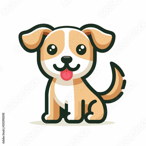 pet, happy, animal, dog, cute, puppy, domestic, adorable, portrait, canine, isolated, breed, looking, purebred, white, sitting, background, doggy, friendly, young, friendship, playful, mammal, pedigre