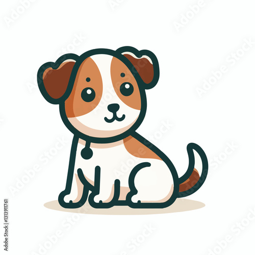 pet, happy, animal, dog, cute, puppy, domestic, adorable, portrait, canine, isolated, breed, looking, purebred, white, sitting, background, doggy, friendly, young, friendship, playful, mammal, pedigre