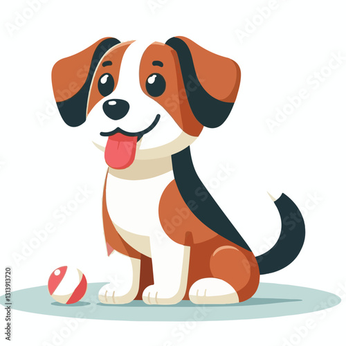 pet, happy, animal, dog, cute, puppy, domestic, adorable, portrait, canine, isolated, breed, looking, purebred, white, sitting, background, doggy, friendly, young, friendship, playful, mammal, pedigre