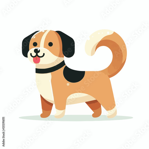 pet, happy, animal, dog, cute, puppy, domestic, adorable, portrait, canine, isolated, breed, looking, purebred, white, sitting, background, doggy, friendly, young, friendship, playful, mammal, pedigre