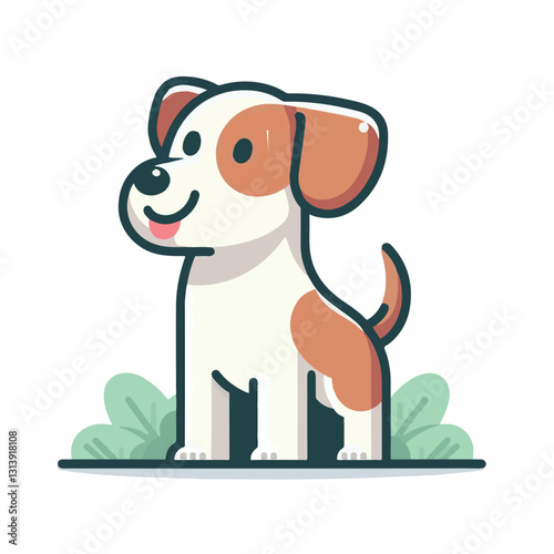 pet, happy, animal, dog, cute, puppy, domestic, adorable, portrait, canine, isolated, breed, looking, purebred, white, sitting, background, doggy, friendly, young, friendship, playful, mammal, pedigre