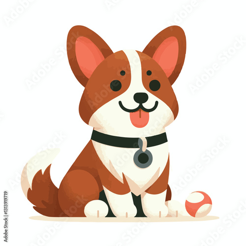 pet, happy, animal, dog, cute, puppy, domestic, adorable, portrait, canine, isolated, breed, looking, purebred, white, sitting, background, doggy, friendly, young, friendship, playful, mammal, pedigre