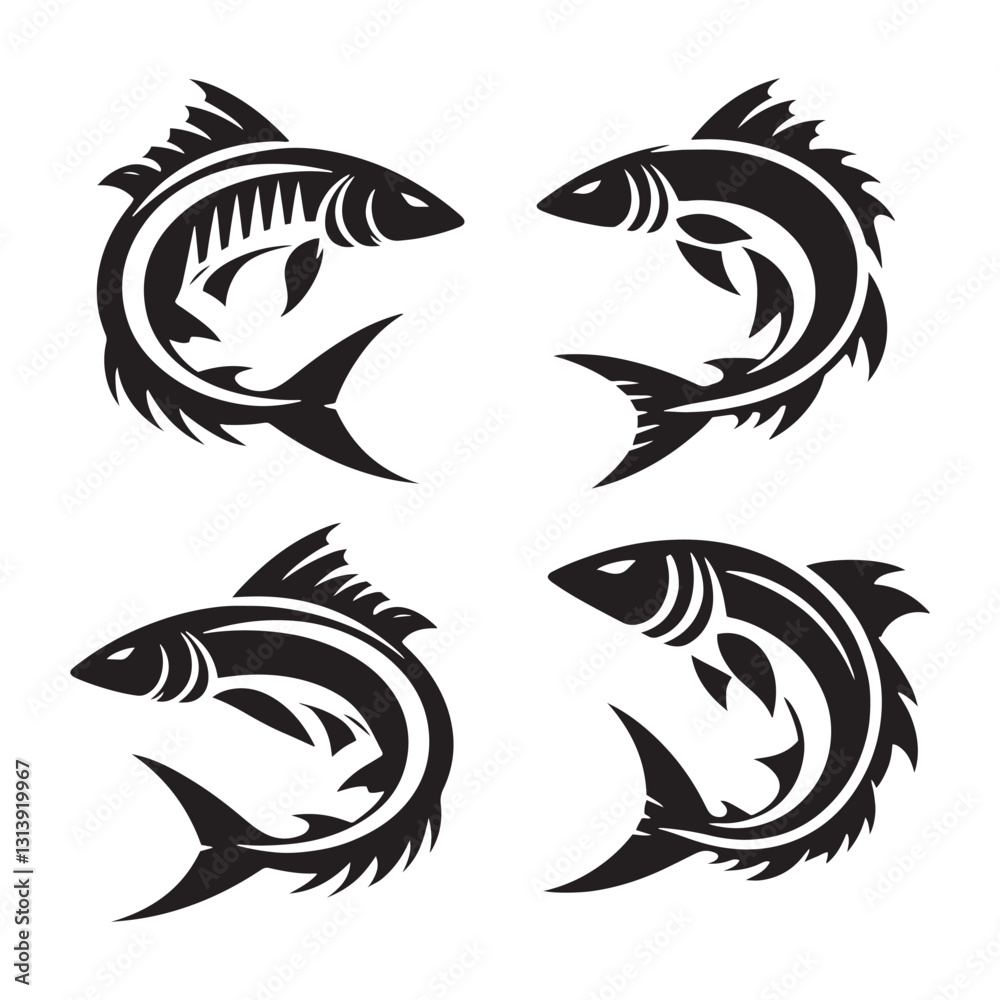 Legendary Pike silhouette, feared and respected by all anglers - Pike illustration - Minimalist Pike vector - Fish silhouette
Legendary Pike silhouette, feared and respected by all anglers - Pike illustration - Minimalist Pike vector - Fish silhouette