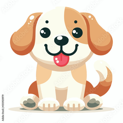pet, happy, animal, dog, cute, puppy, domestic, adorable, portrait, canine, isolated, breed, looking, purebred, white, sitting, background, doggy, friendly, young, friendship, playful, mammal, pedigre