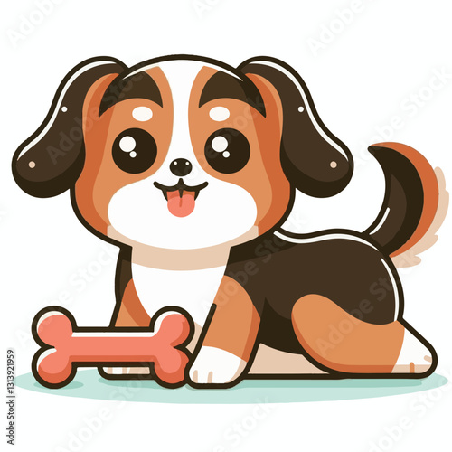 pet, happy, animal, dog, cute, puppy, domestic, adorable, portrait, canine, isolated, breed, looking, purebred, white, sitting, background, doggy, friendly, young, friendship, playful, mammal, pedigre