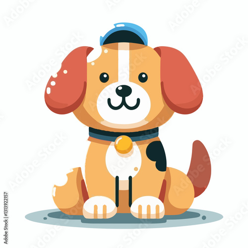 pet, happy, animal, dog, cute, puppy, domestic, adorable, portrait, canine, isolated, breed, looking, purebred, white, sitting, background, doggy, friendly, young, friendship, playful, mammal, pedigre