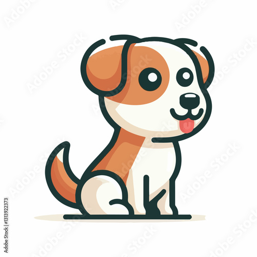 pet, happy, animal, dog, cute, puppy, domestic, adorable, portrait, canine, isolated, breed, looking, purebred, white, sitting, background, doggy, friendly, young, friendship, playful, mammal, pedigre