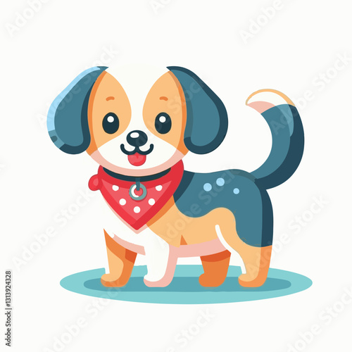 pet, happy, animal, dog, cute, puppy, domestic, adorable, portrait, canine, isolated, breed, looking, purebred, white, sitting, background, doggy, friendly, young, friendship, playful, mammal, pedigre