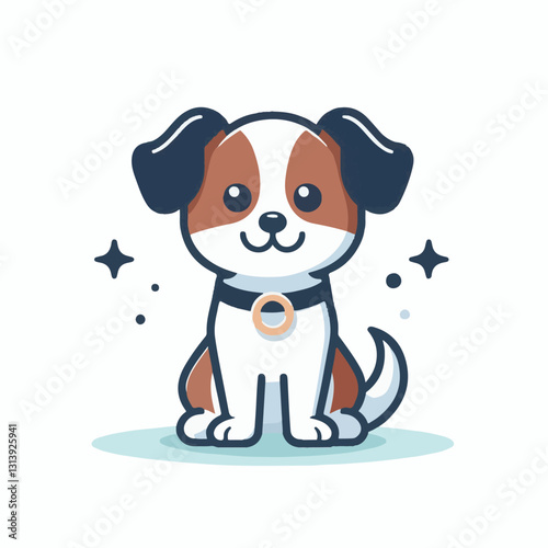 pet, happy, animal, dog, cute, puppy, domestic, adorable, portrait, canine, isolated, breed, looking, purebred, white, sitting, background, doggy, friendly, young, friendship, playful, mammal, pedigre