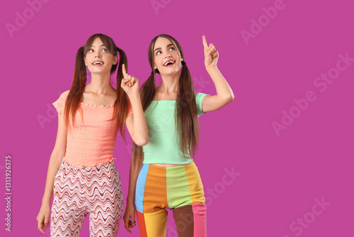 Beautiful young women with ...