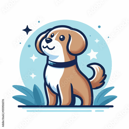 pet, happy, animal, dog, cute, puppy, domestic, adorable, portrait, canine, isolated, breed, looking, purebred, white, sitting, background, doggy, friendly, young, friendship, playful, mammal, pedigre