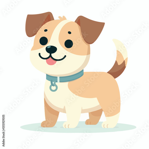 pet, happy, animal, dog, cute, puppy, domestic, adorable, portrait, canine, isolated, breed, looking, purebred, white, sitting, background, doggy, friendly, young, friendship, playful, mammal, pedigre