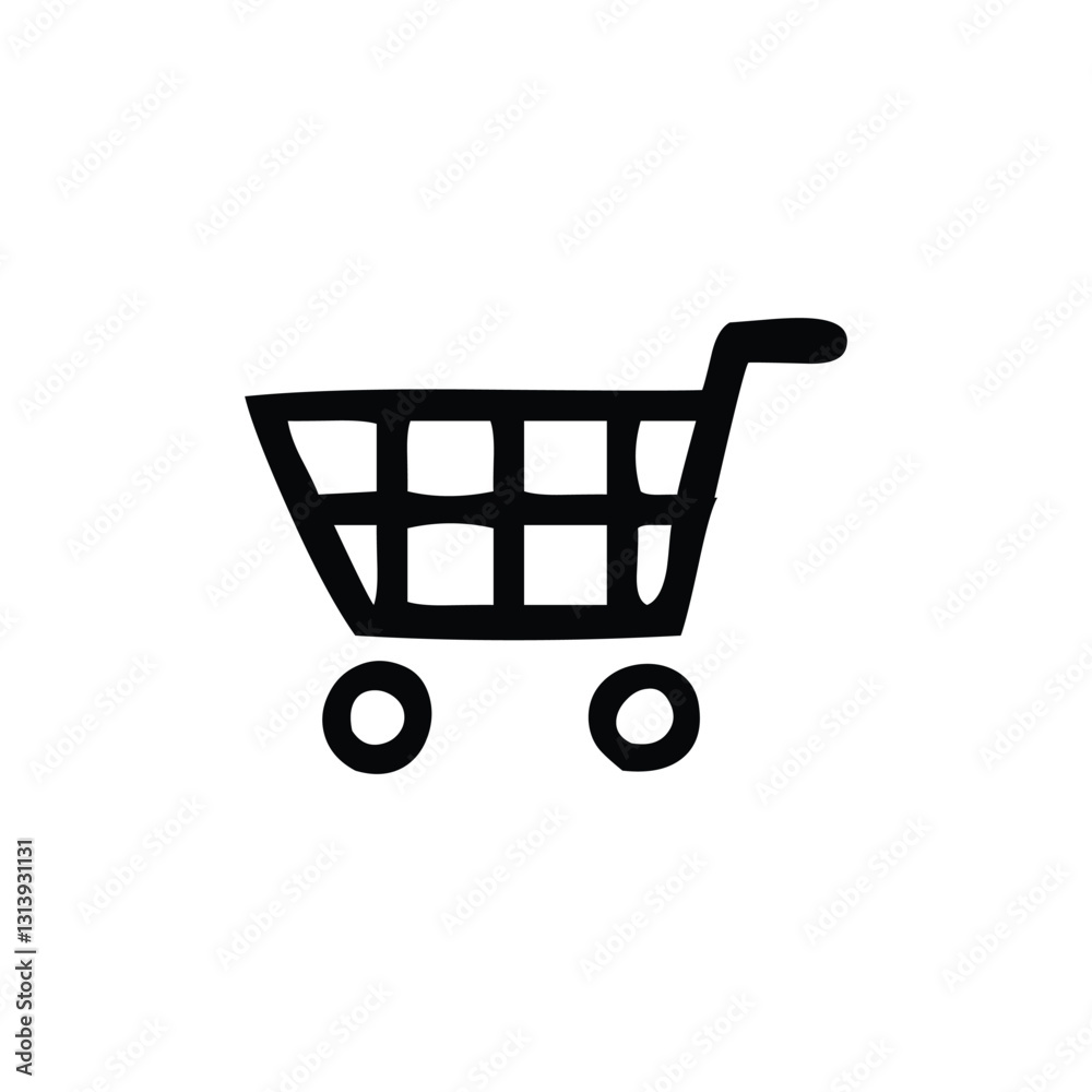 Shoping busket of shoping mall