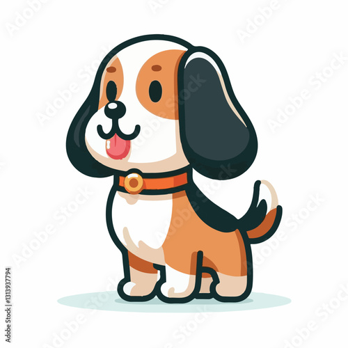 pet, happy, animal, dog, cute, puppy, domestic, adorable, portrait, canine, isolated, breed, looking, purebred, white, sitting, background, doggy, friendly, young, friendship, playful, mammal, pedigre
