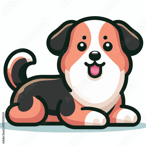 pet, happy, animal, dog, cute, puppy, domestic, adorable, portrait, canine, isolated, breed, looking, purebred, white, sitting, background, doggy, friendly, young, friendship, playful, mammal, pedigre