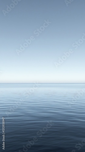 Wallpaper Mural Calm Ocean Horizon for Peaceful Seascape. Torontodigital.ca