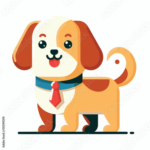 pet, happy, animal, dog, cute, puppy, domestic, adorable, portrait, canine, isolated, breed, looking, purebred, white, sitting, background, doggy, friendly, young, friendship, playful, mammal, pedigre