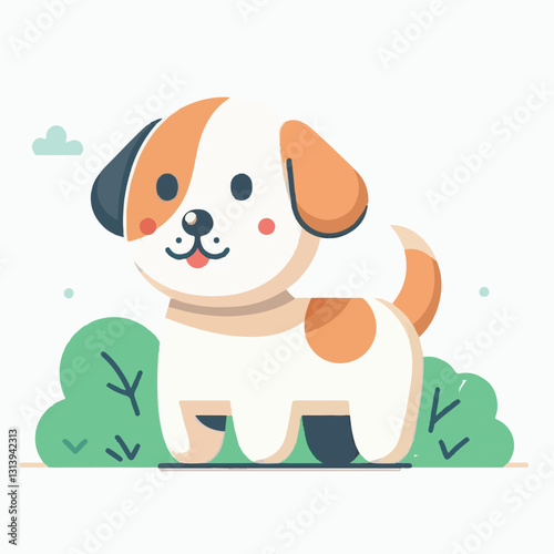 pet, happy, animal, dog, cute, puppy, domestic, adorable, portrait, canine, isolated, breed, looking, purebred, white, sitting, background, doggy, friendly, young, friendship, playful, mammal, pedigre
