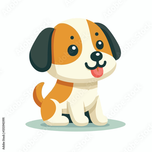 pet, happy, animal, dog, cute, puppy, domestic, adorable, portrait, canine, isolated, breed, looking, purebred, white, sitting, background, doggy, friendly, young, friendship, playful, mammal, pedigre