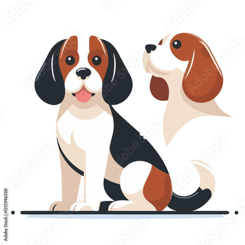 pet, happy, animal, dog, cute, puppy, domestic, adorable, portrait, canine, isolated, breed, looking, purebred, white, sitting, background, doggy, friendly, young, friendship, playful, mammal, pedigre