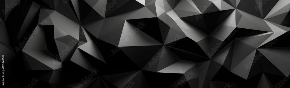 Abstract Geometric 3D Polygonal Background Abstract Geometric 3D Polygonal Background