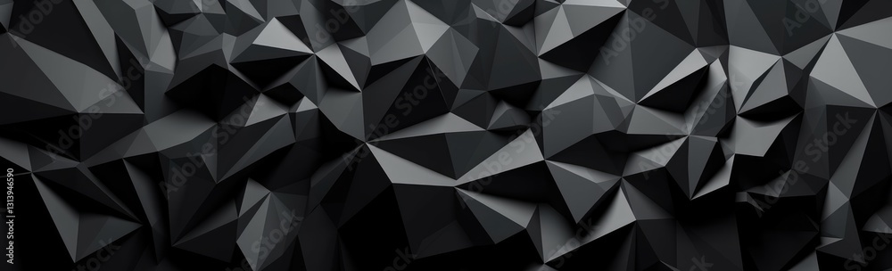 Abstract Geometric 3D Polygonal Background Abstract Geometric 3D Polygonal Background