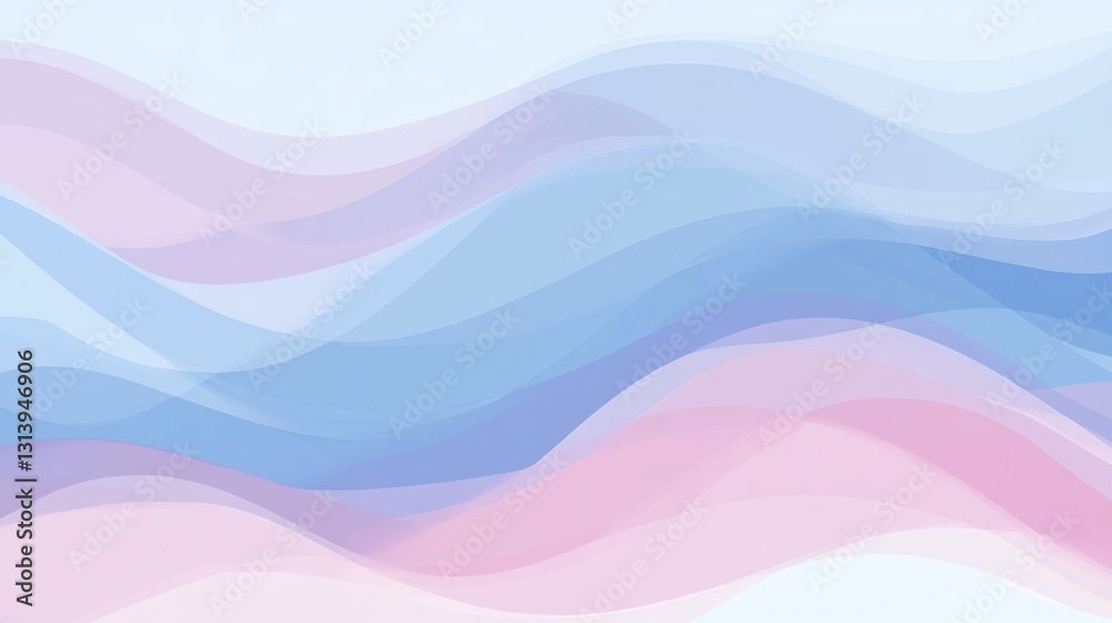 Pastel Waves Abstract Background Pastel Waves Abstract Background
