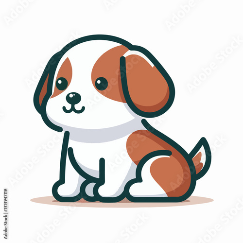pet, happy, animal, dog, cute, puppy, domestic, adorable, portrait, canine, isolated, breed, looking, purebred, white, sitting, background, doggy, friendly, young, friendship, playful, mammal, pedigre