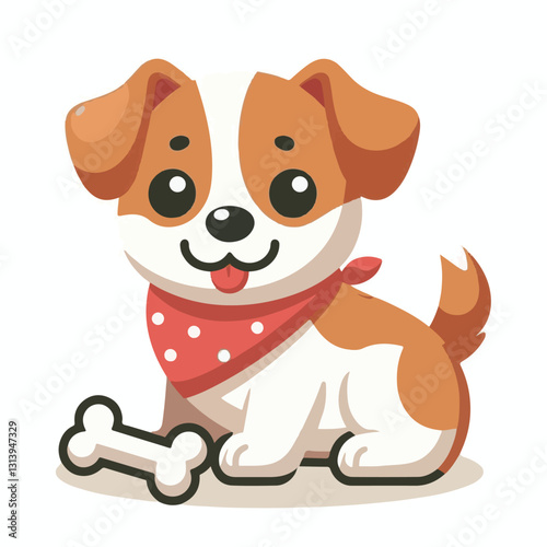 pet, happy, animal, dog, cute, puppy, domestic, adorable, portrait, canine, isolated, breed, looking, purebred, white, sitting, background, doggy, friendly, young, friendship, playful, mammal, pedigre