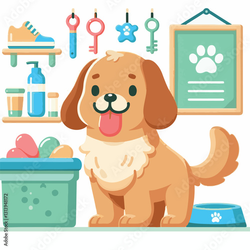 pet, happy, animal, dog, cute, puppy, domestic, adorable, portrait, canine, isolated, breed, looking, purebred, white, sitting, background, doggy, friendly, young, friendship, playful, mammal, pedigre