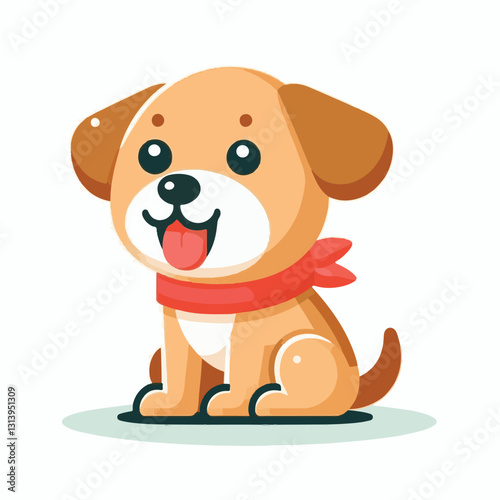 pet, happy, animal, dog, cute, puppy, domestic, adorable, portrait, canine, isolated, breed, looking, purebred, white, sitting, background, doggy, friendly, young, friendship, playful, mammal, pedigre