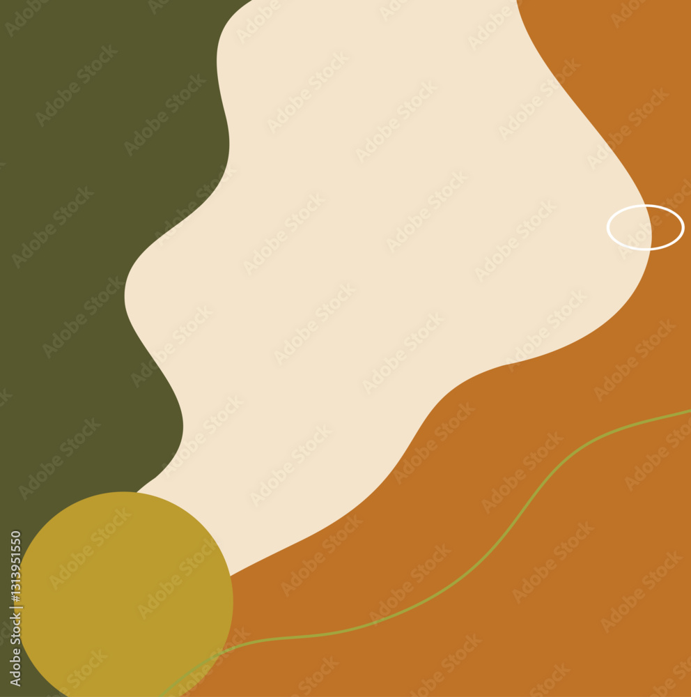 Vector set of minimal backgrounds with abstract organic shapes Vector set of minimal backgrounds with abstract organic shapes