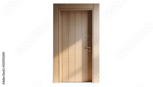  A solitary wooden door A mysterious wooden door slightly Door Offene T  r