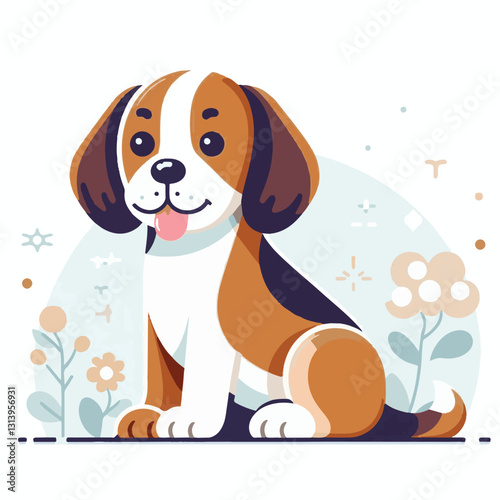 pet, happy, animal, dog, cute, puppy, domestic, adorable, portrait, canine, isolated, breed, looking, purebred, white, sitting, background, doggy, friendly, young, friendship, playful, mammal, pedigre