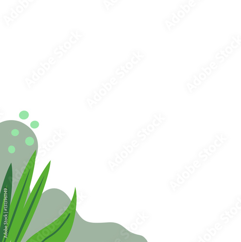 Green Leaf Frame