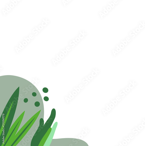 Green Leaf Frame