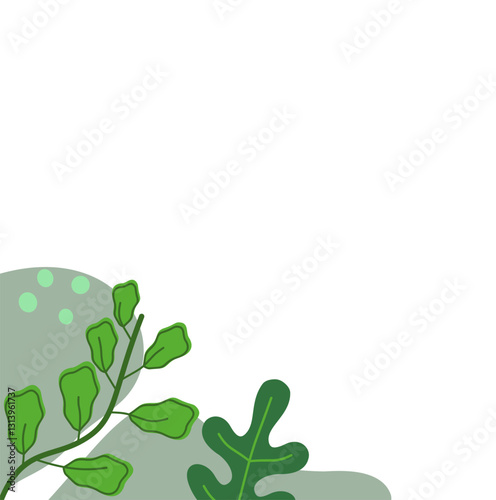 Green Leaf Frame