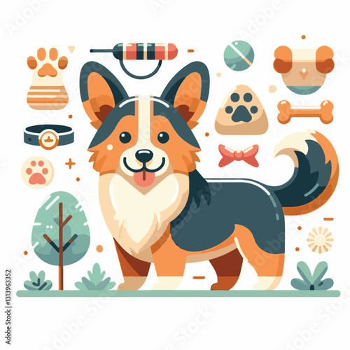 pet, happy, animal, dog, cute, puppy, domestic, adorable, portrait, canine, isolated, breed, looking, purebred, white, sitting, background, doggy, friendly, young, friendship, playful, mammal, pedigre
