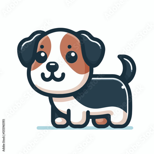 pet, happy, animal, dog, cute, puppy, domestic, adorable, portrait, canine, isolated, breed, looking, purebred, white, sitting, background, doggy, friendly, young, friendship, playful, mammal, pedigre