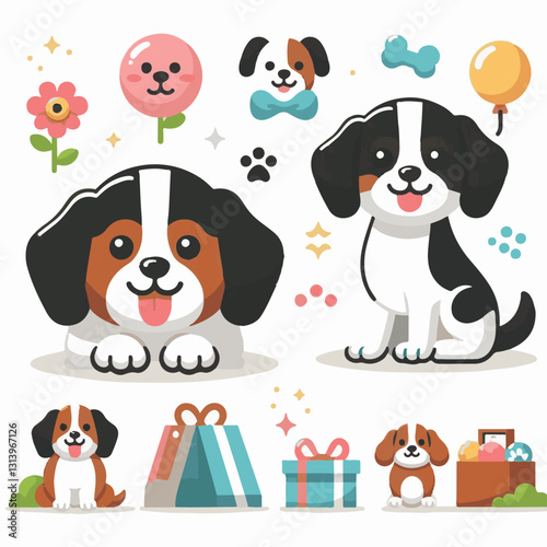 pet, happy, animal, dog, cute, puppy, domestic, adorable, portrait, canine, isolated, breed, looking, purebred, white, sitting, background, doggy, friendly, young, friendship, playful, mammal, pedigre