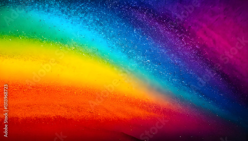 Rainbow colors gradient creating a vibrant and colorful background