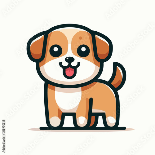 pet, happy, animal, dog, cute, puppy, domestic, adorable, portrait, canine, isolated, breed, looking, purebred, white, sitting, background, doggy, friendly, young, friendship, playful, mammal, pedigre