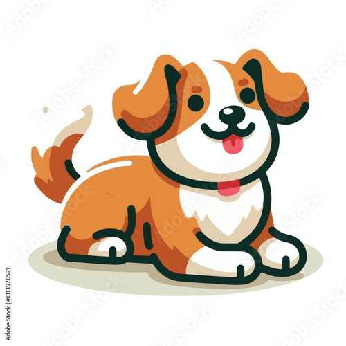 pet, happy, animal, dog, cute, puppy, domestic, adorable, portrait, canine, isolated, breed, looking, purebred, white, sitting, background, doggy, friendly, young, friendship, playful, mammal, pedigre
