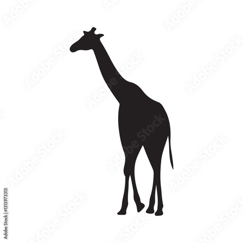 giraffe silhouette