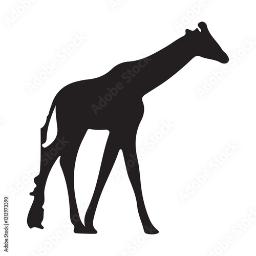 giraffe silhouette