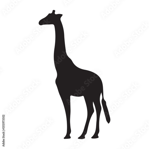 giraffe silhouette