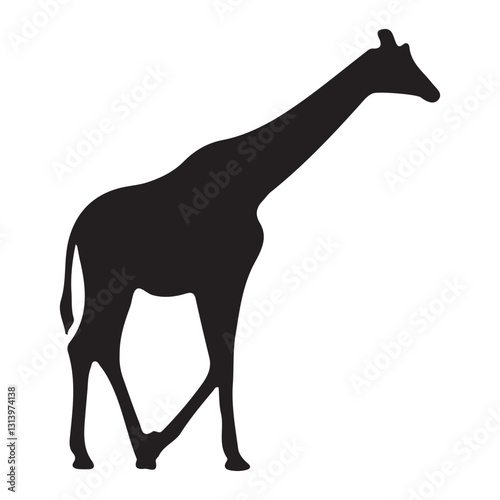 giraffe silhouette