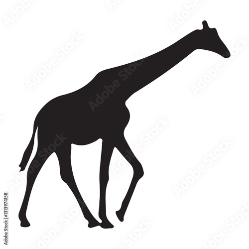 giraffe silhouette